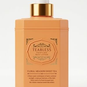 Floral Meadow Sweet Tea Body Lotion — Peach